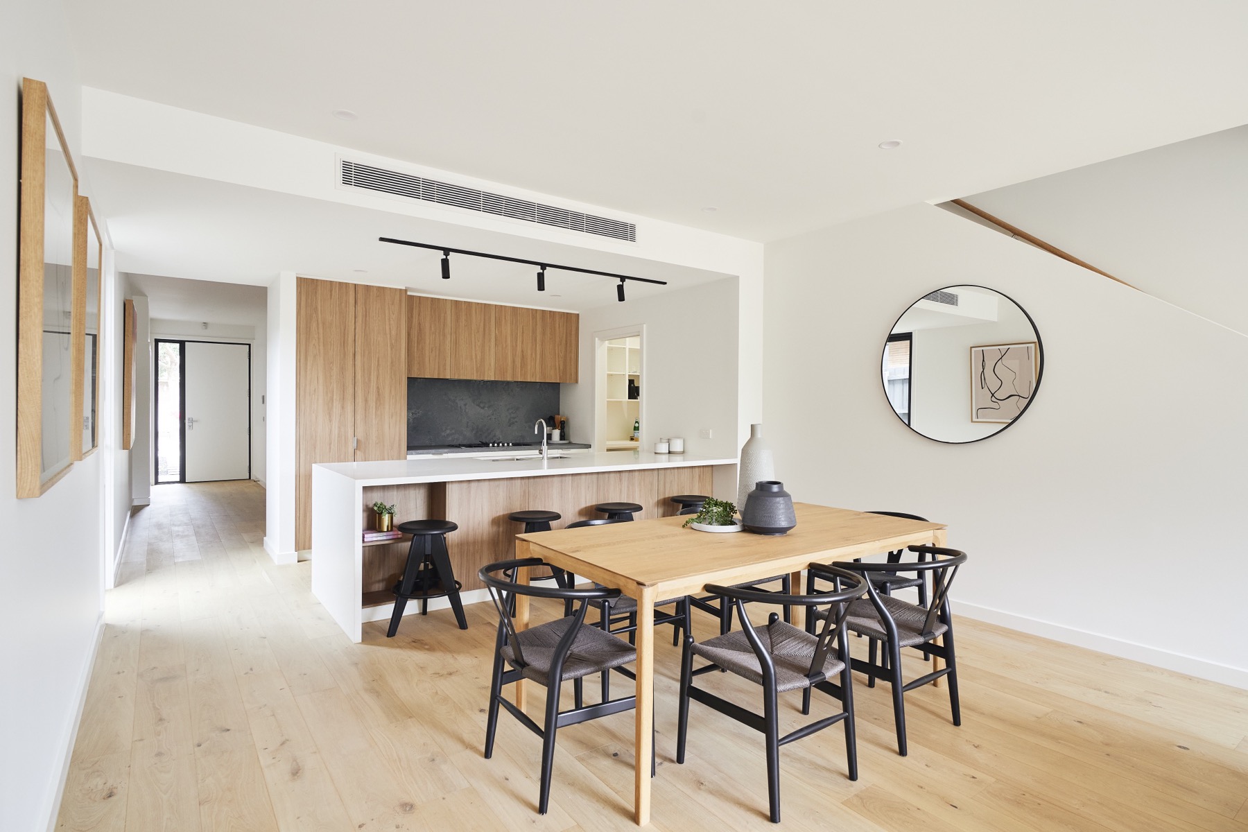 Modern Galley Kitchen OAK